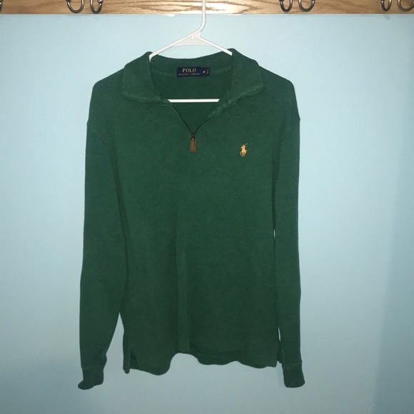 Men’s Polo Quarter Zip - Picture 1 of 1